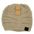 c.c. beanie new beige 20a