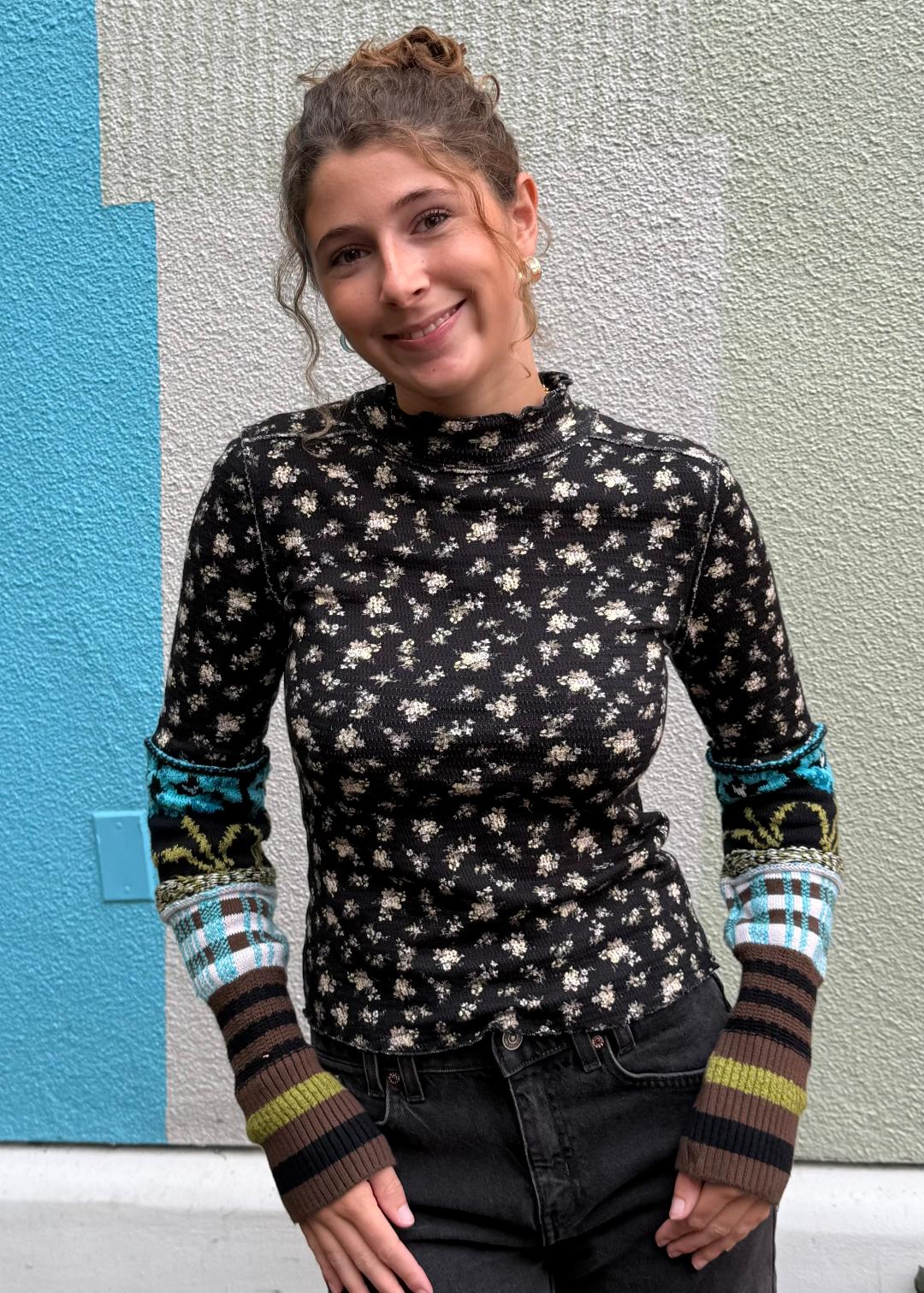 Free People WTF Bold Bowery Cuff - Night Combo