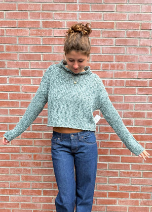 Free People Opal Sweater - Rainforest