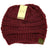 c.c. beanie maroon 20a