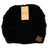 c.c. beanie black 20a