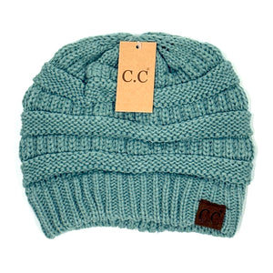 c.c. beanie pale mint 20a