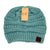 c.c. beanie pale mint 20a