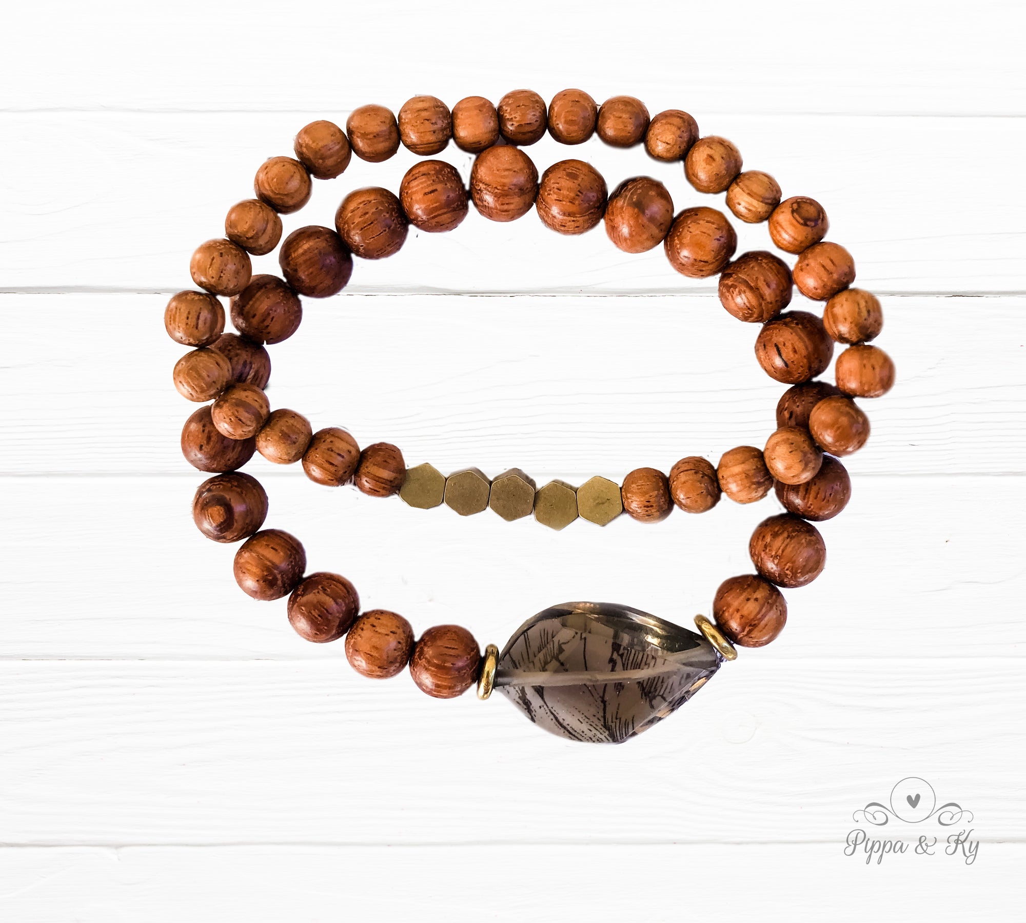 Brown Agate Bracelet * For Grounding * | Tiny Rituals