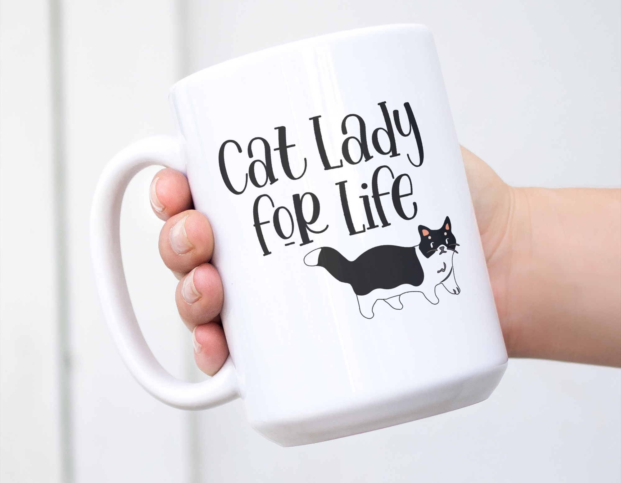 Cat Lady For Life Mug