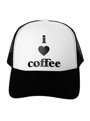 Trucker Hat I Love Coffee