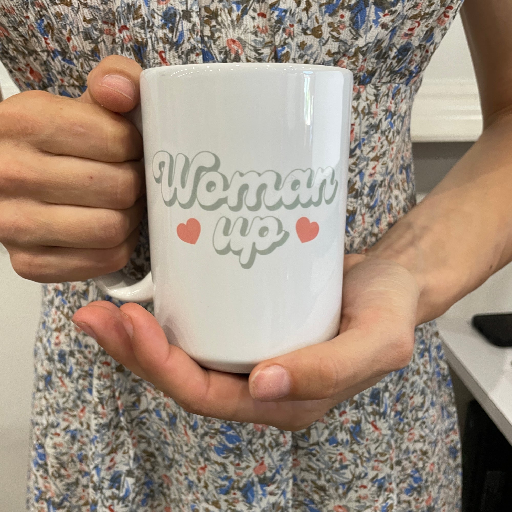 Woman up mug