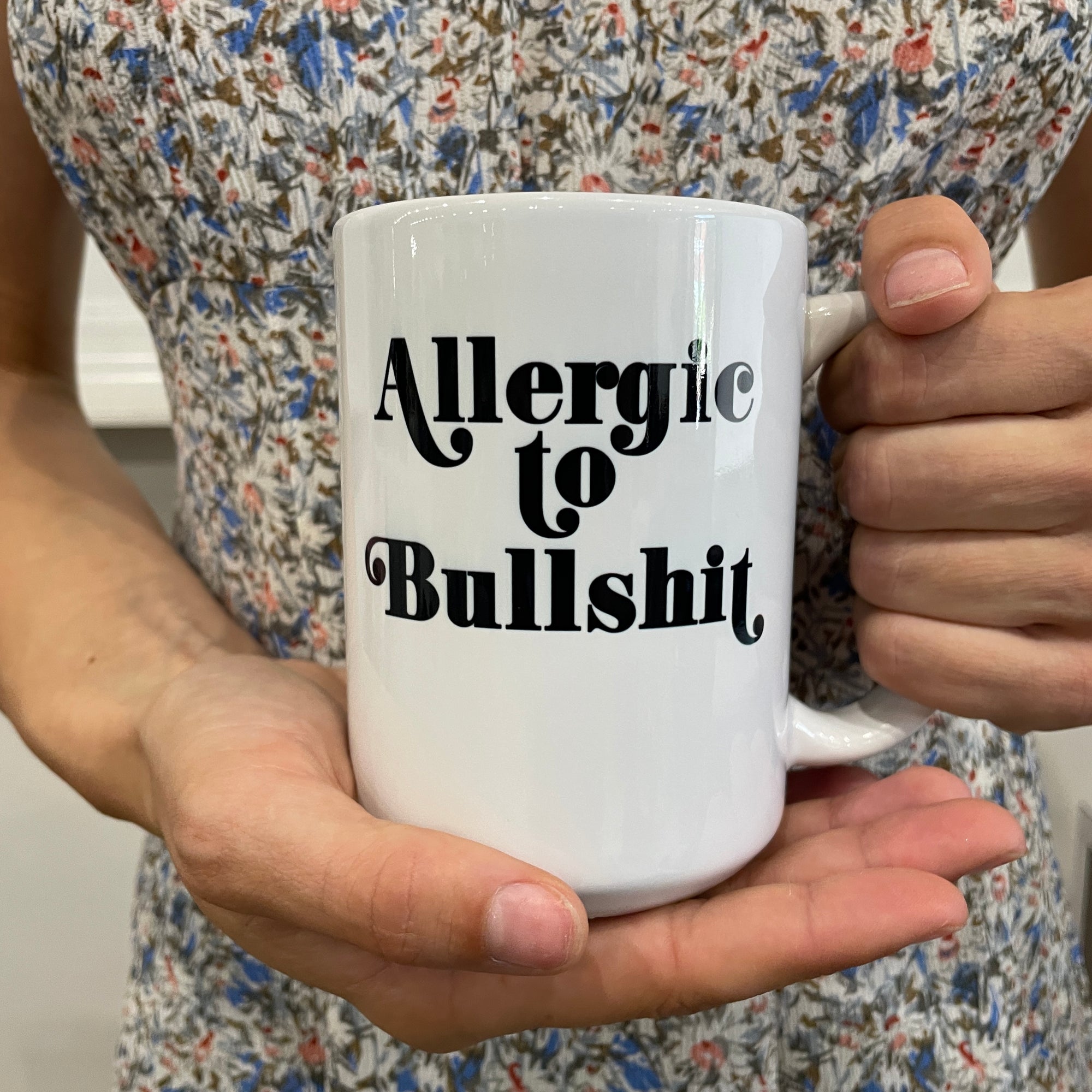 Allergic to BS mug