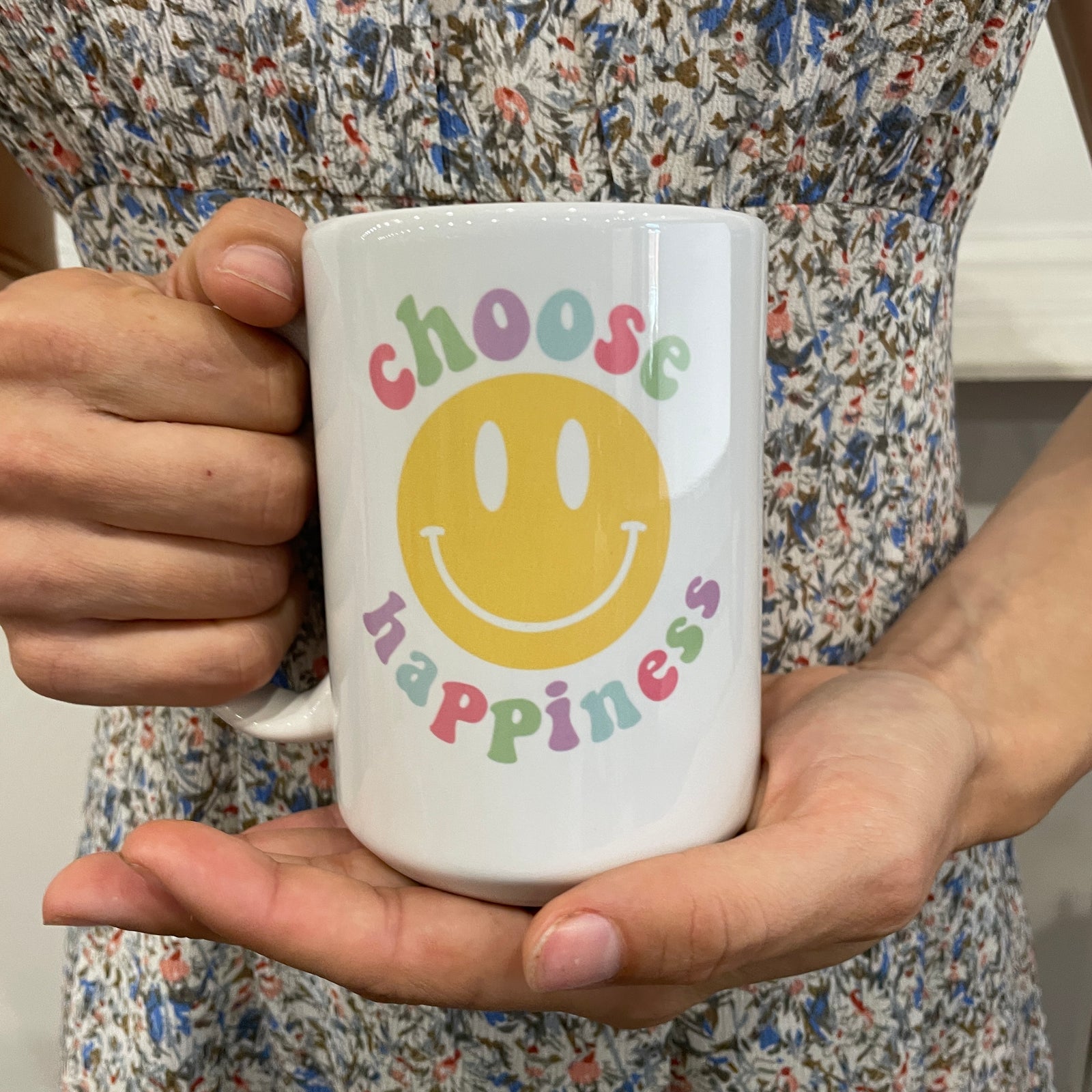 Choose happiness mug
