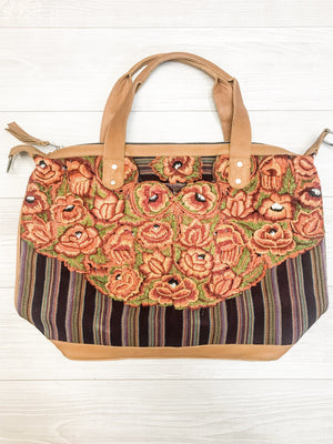 Huipil Floral Convertible Bag