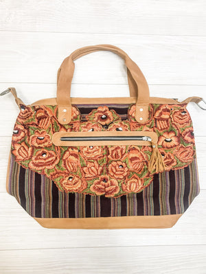 Huipil Floral Convertible Bag