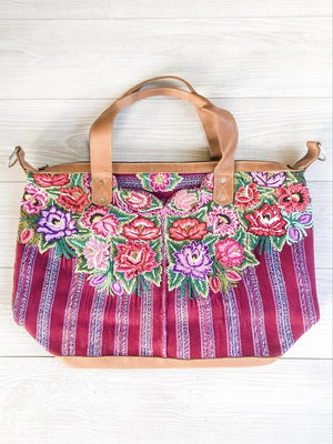 Huipil Floral Convertible Bag