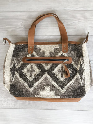 Chrisel Guatemalan Convertible Wool Bag - 10502