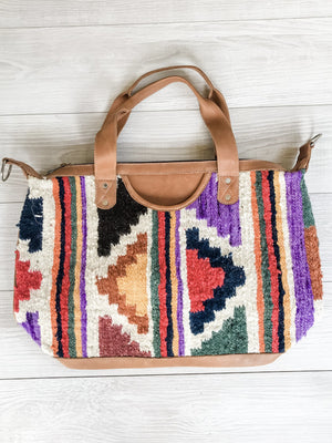 Chrisel Guatemalan Convertible Wool Bag - 10503