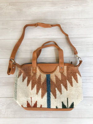Chrisel Guatemalan Convertible Wool Bag - 10506