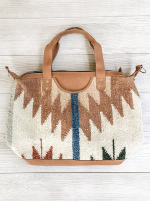 Chrisel Guatemalan Convertible Wool Bag - 10506