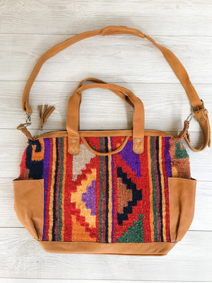 Kisa Guatemalan Convertible Wool Bag - 10203