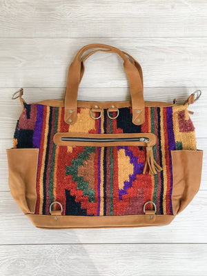 Kisa Guatemalan Convertible Wool Bag - 10203