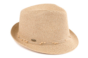 C.C. Multi Colored Fedora - Black