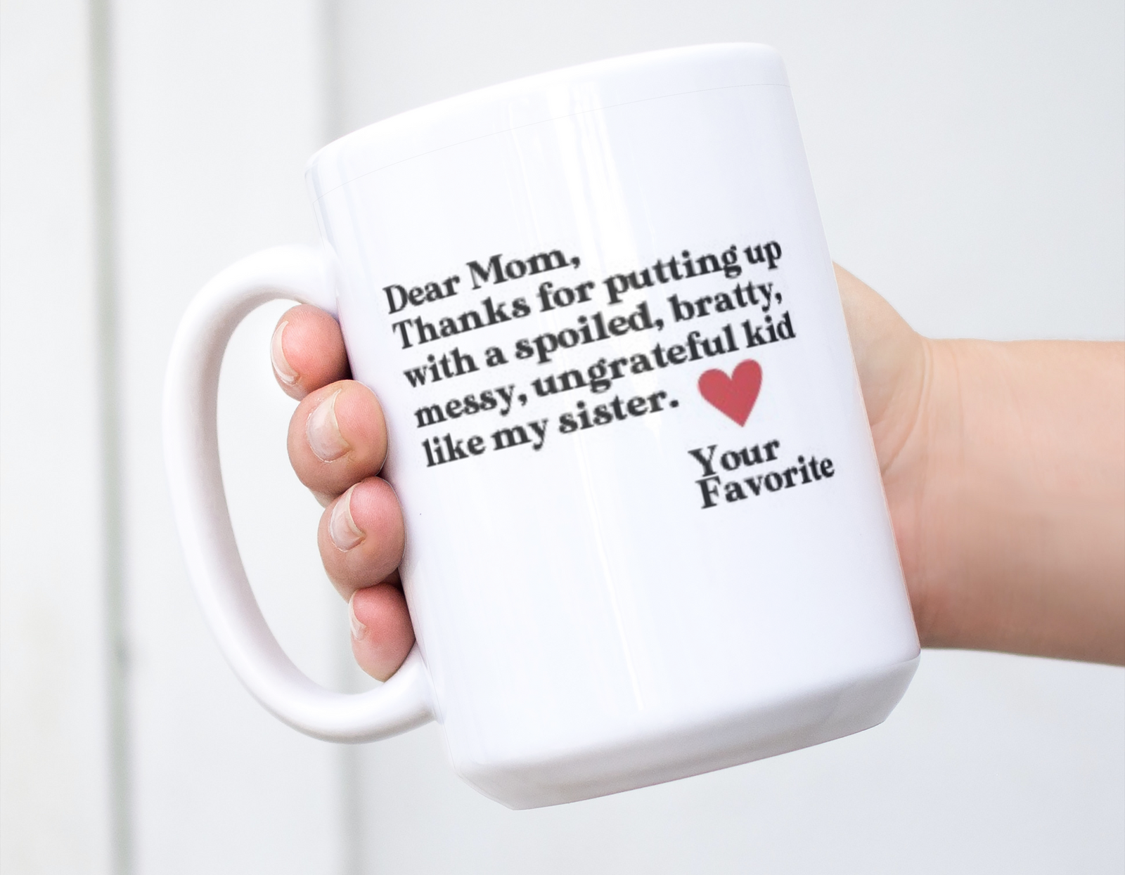 Dear Mom Mug